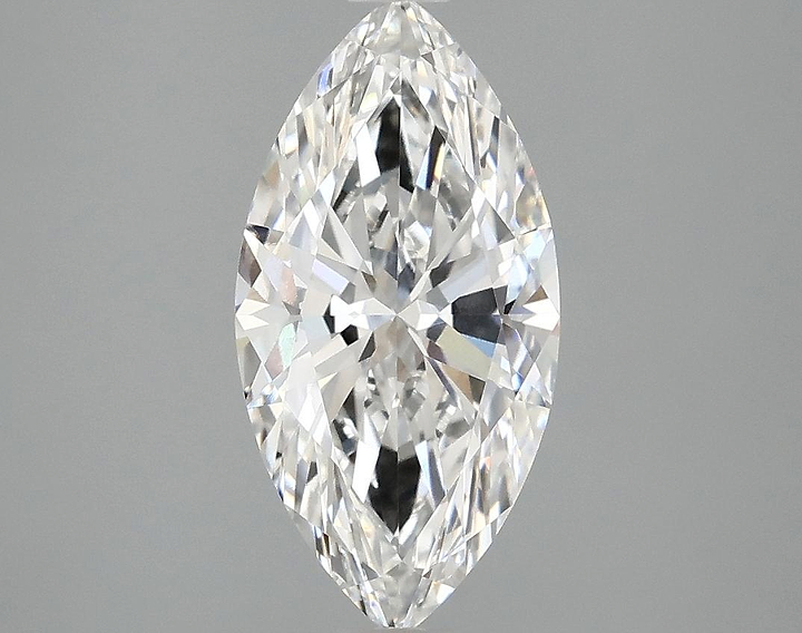 2.03 Carat Marquise Shaped Ideal Cut VVS2 IGI Certified Lab Grown Diamond