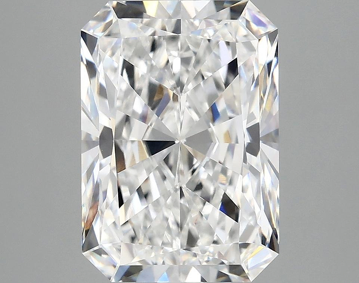 4.08 Carat Radiant Shaped Ideal Cut VVS2 IGI Certified Lab Grown Diamond
