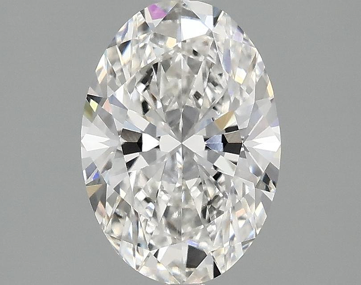 1.58 Carat Oval Shaped Ideal Cut VVS2 IGI Certified Lab Grown Diamond