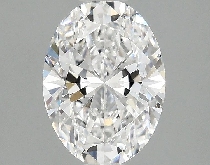 1.5 Carat Oval Shaped Excellent Cut VVS2 IGI Certified Lab Grown Diamond