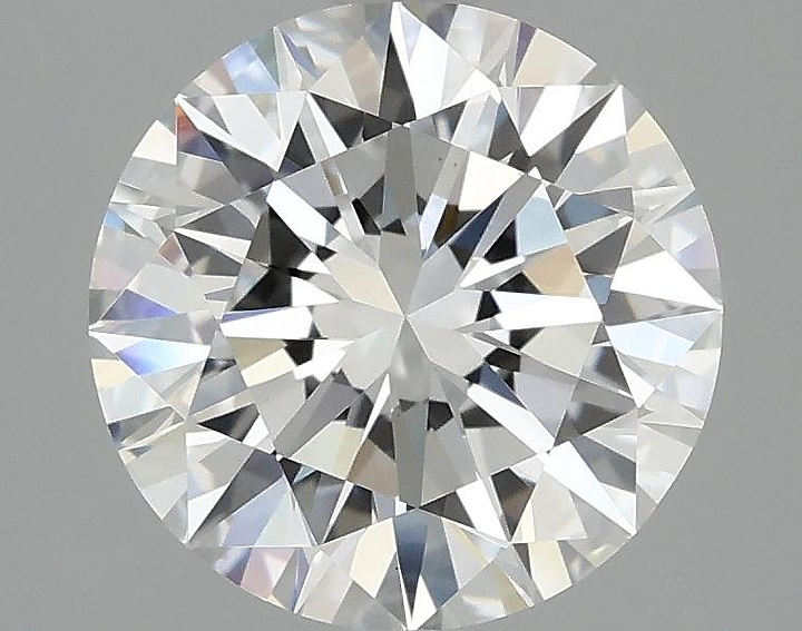 2.54 Carat Round Shaped Ideal Cut VS1 IGI Certified Lab Grown Diamond