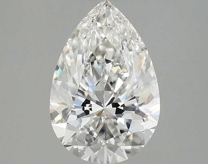 2.09 Carat Pear Shaped Excellent Cut VS1 IGI Certified Lab Grown Diamond