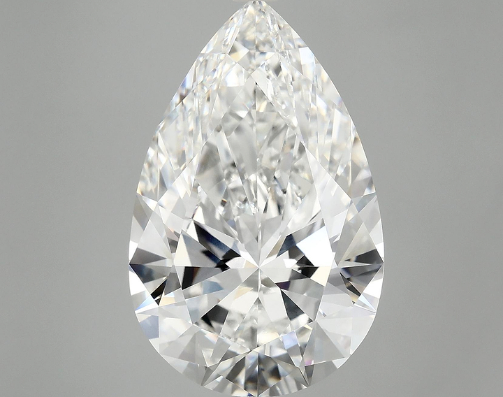 10.2 Carat Pear Shaped Ideal Cut VVS2 IGI Certified Lab Grown Diamond