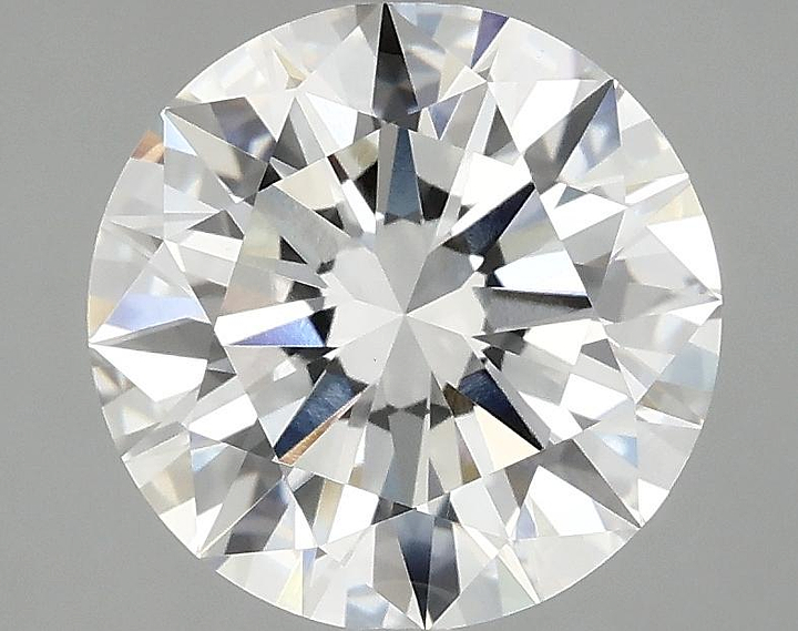 2.96 Carat Round Shaped Excellent Cut VVS2 IGI Certified Lab Grown Diamond