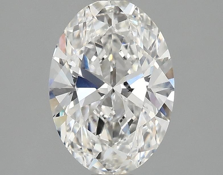 1.5 Carat Oval Shaped Ideal Cut VVS2 IGI Certified Lab Grown Diamond