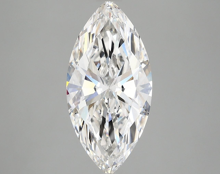 2.97 Carat Marquise Shaped Excellent Cut VS1 IGI Certified Lab Grown Diamond