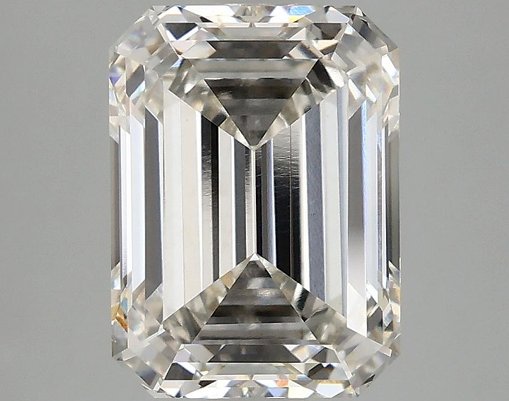 3.08 Carat Emerald Shaped Excellent Cut VS1 IGI Certified Lab Grown Diamond