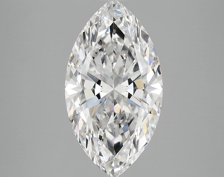 3.01 Carat Marquise Shaped Excellent Cut VS1 IGI Certified Lab Grown Diamond