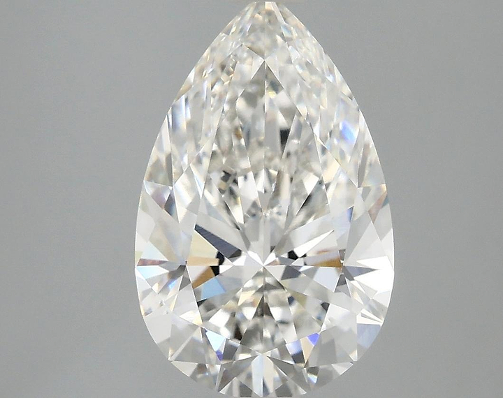 3.03 Carat Pear Shaped Ideal Cut VVS2 IGI Certified Lab Grown Diamond