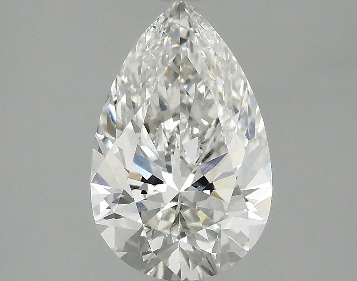 2.03 Carat Pear Shaped Ideal Cut VS1 IGI Certified Lab Grown Diamond