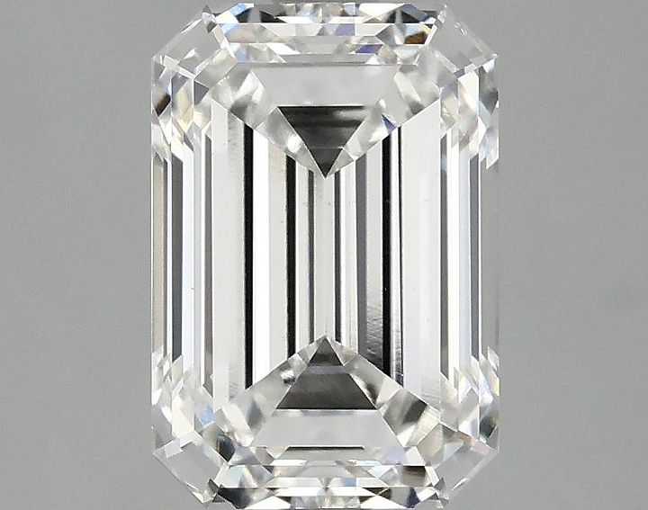 3.04 Carat Emerald Shaped Ideal Cut VS1 IGI Certified Lab Grown Diamond