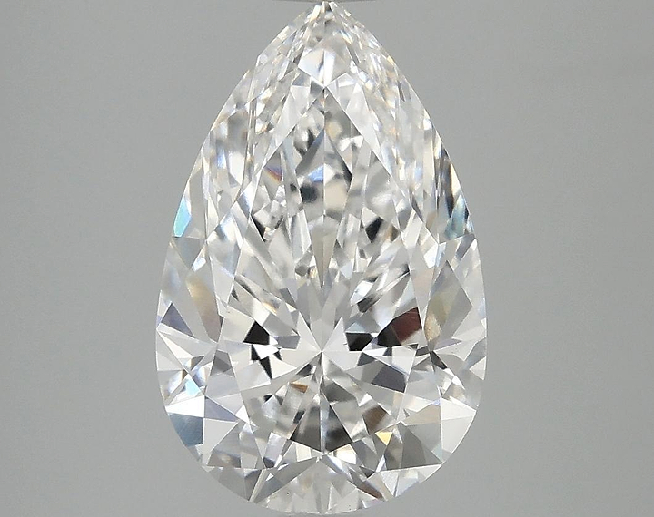 3.1 Carat Pear Shaped Ideal Cut VS1 IGI Certified Lab Grown Diamond