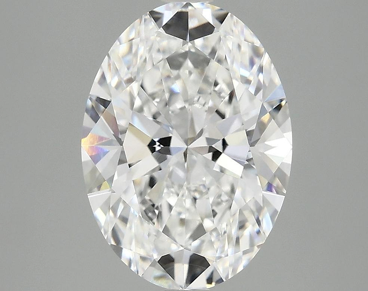 3.04 Carat Oval Shaped Excellent Cut VVS2 IGI Certified Lab Grown Diamond