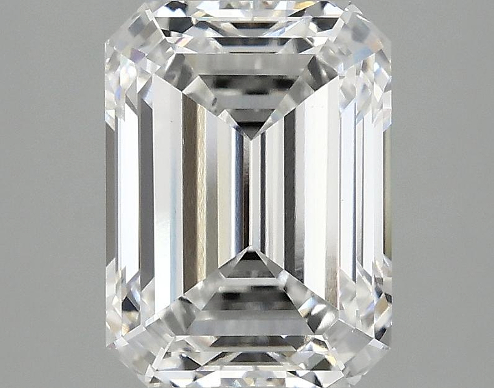 2.98 Carat Emerald Shaped Excellent Cut VS1 IGI Certified Lab Grown Diamond