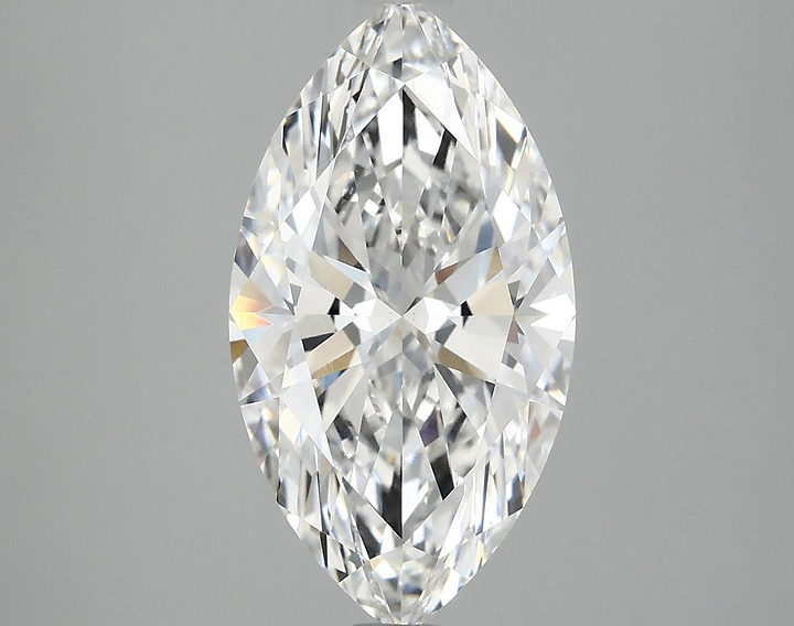 2.98 Carat Marquise Shaped Excellent Cut VS1 IGI Certified Lab Grown Diamond