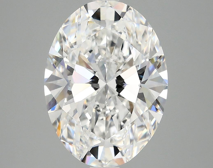 4.02 Carat Oval Shaped Excellent Cut VVS2 IGI Certified Lab Grown Diamond