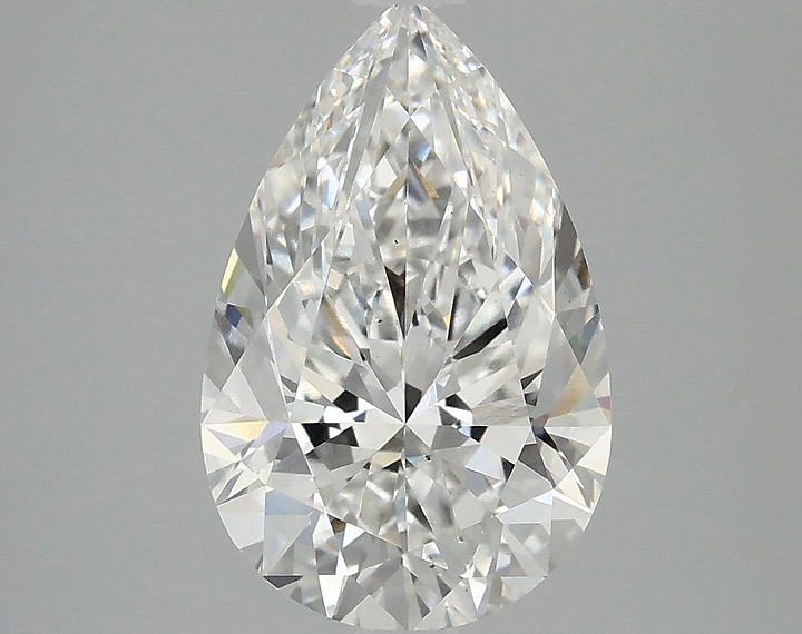 3.02 Carat Pear Shaped Ideal Cut VS2 IGI Certified Lab Grown Diamond