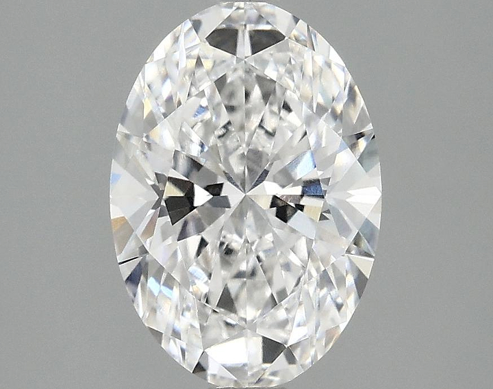 2.05 Carat Oval Shaped Ideal Cut VVS2 IGI Certified Lab Grown Diamond