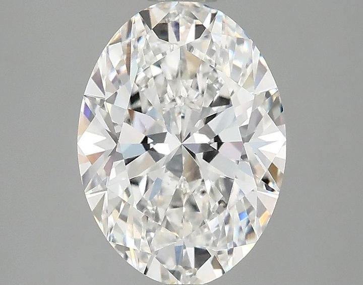 2.09 Carat Oval Shaped Excellent Cut VVS2 IGI Certified Lab Grown Diamond