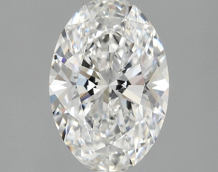 1.58 Carat Oval Shaped Ideal Cut VVS2 IGI Certified Lab Grown Diamond