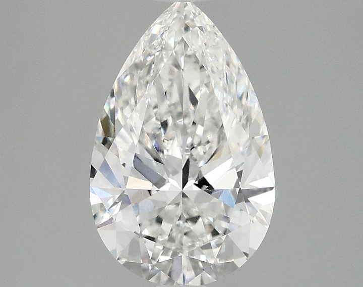 2.01 Carat Pear Shaped Ideal Cut VVS1 IGI Certified Lab Grown Diamond