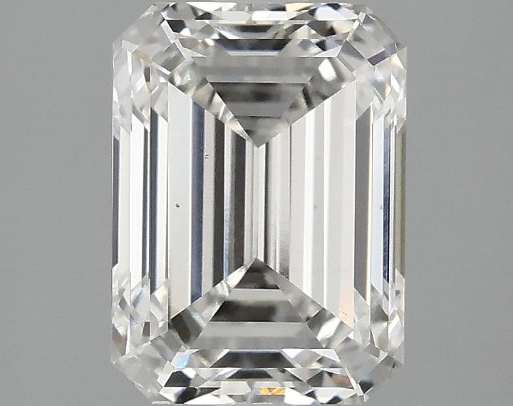 2.56 Carat Emerald Shaped Excellent Cut VS1 IGI Certified Lab Grown Diamond