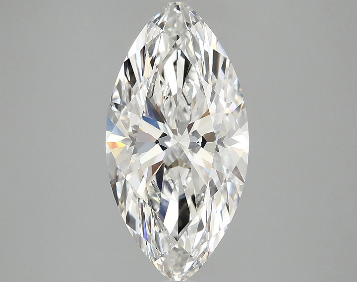 3.01 Carat Marquise Shaped Ideal Cut VVS1 IGI Certified Lab Grown Diamond