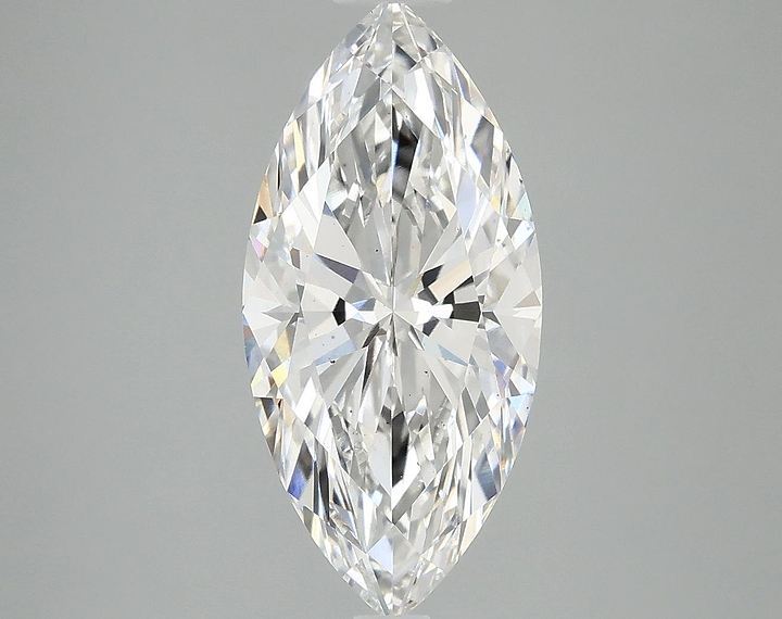 3.05 Carat Marquise Shaped Excellent Cut VS2 IGI Certified Lab Grown Diamond