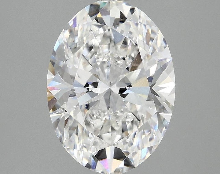3.09 Carat Oval Shaped Excellent Cut VS2 IGI Certified Lab Grown Diamond