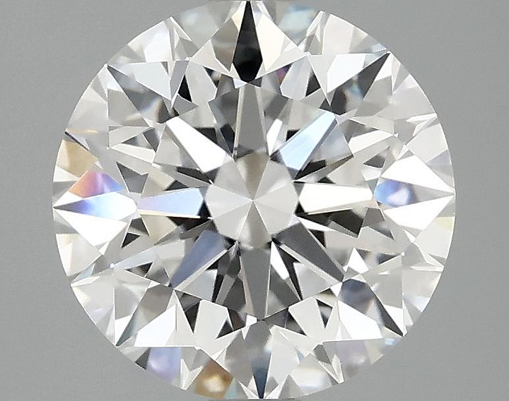 2.98 Carat Round Shaped Excellent Cut VVS2 IGI Certified Lab Grown Diamond