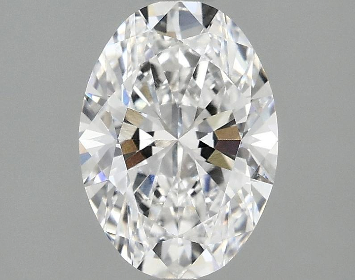 1.63 Carat Oval Shaped Ideal Cut VVS2 IGI Certified Lab Grown Diamond
