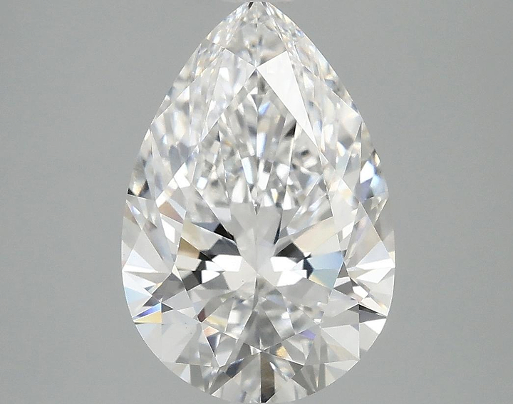 3.03 Carat Pear Shaped Excellent Cut VS1 IGI Certified Lab Grown Diamond