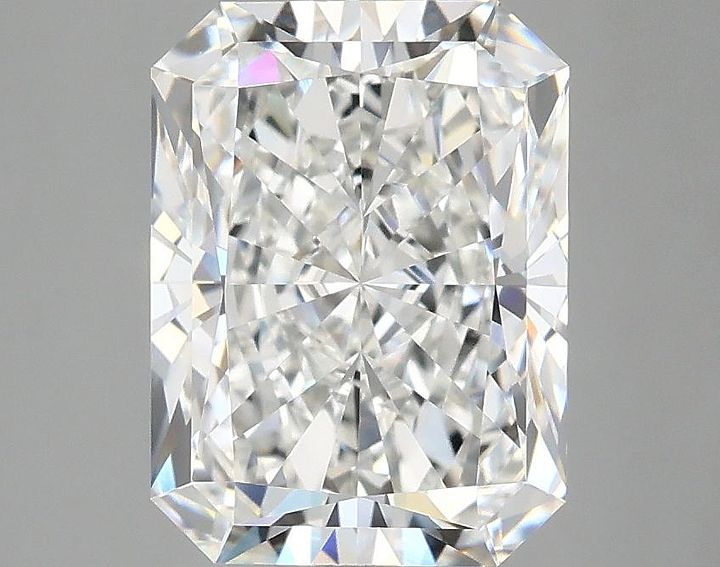 3.08 Carat Radiant Shaped Excellent Cut VVS2 IGI Certified Lab Grown Diamond