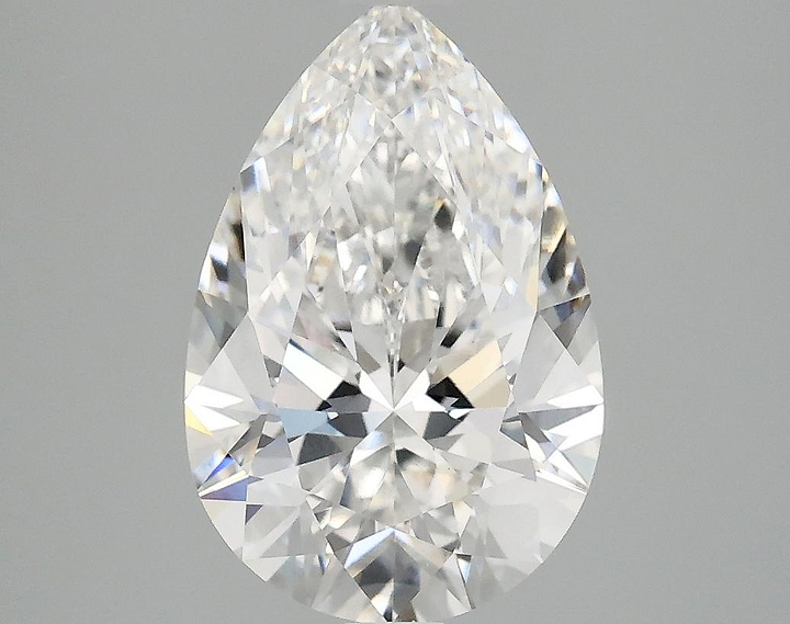 3.06 Carat Pear Shaped Excellent Cut VVS2 IGI Certified Lab Grown Diamond