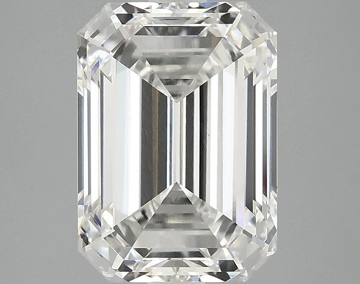 3.09 Carat Emerald Shaped Ideal Cut VS1 IGI Certified Lab Grown Diamond