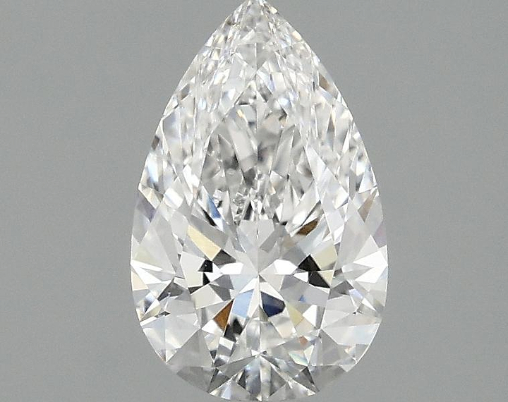 1.02 Carat Pear Shaped Ideal Cut VVS2 IGI Certified Lab Grown Diamond