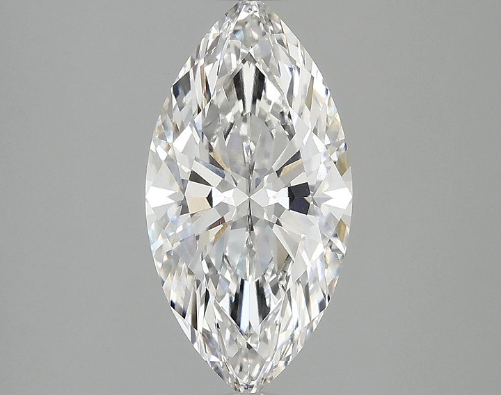 2.08 Carat Marquise Shaped Ideal Cut VVS2 IGI Certified Lab Grown Diamond
