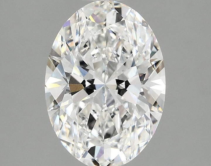 2.1 Carat Oval Shaped Ideal Cut VS1 IGI Certified Lab Grown Diamond