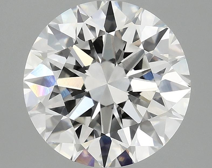 3.03 Carat Round Shaped Excellent Cut VVS2 IGI Certified Lab Grown Diamond