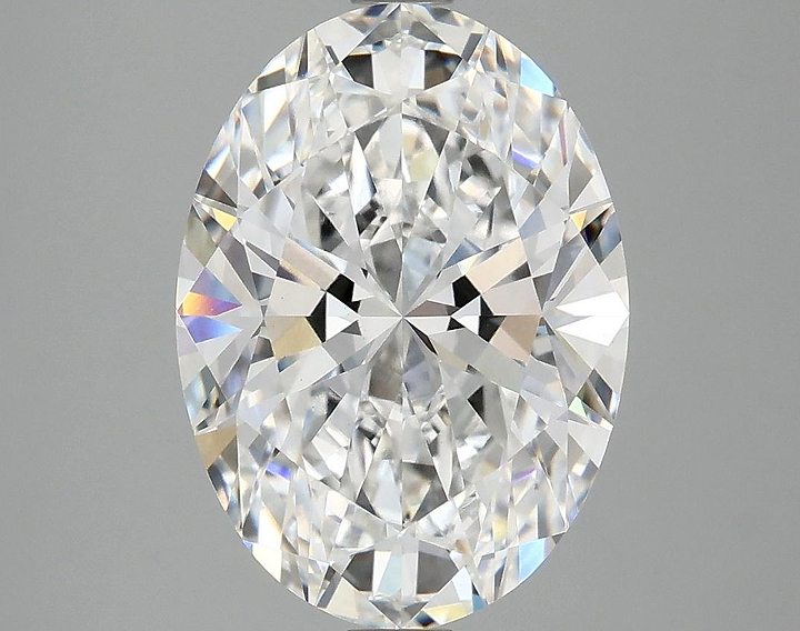 4.06 Carat Oval Shaped Ideal Cut VVS2 IGI Certified Lab Grown Diamond