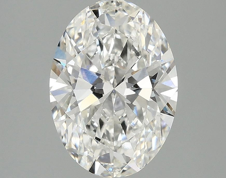 2.09 Carat Oval Shaped Ideal Cut VVS2 IGI Certified Lab Grown Diamond