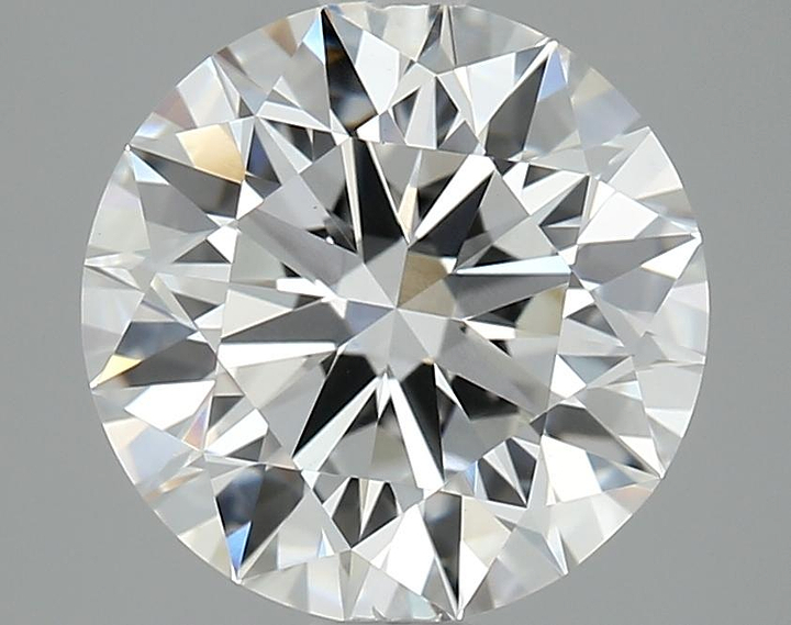2.09 Carat Round Shaped Ideal Cut VVS2 IGI Certified Lab Grown Diamond