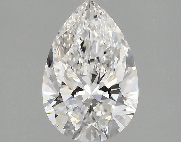 1.56 Carat Pear Shaped Excellent Cut VVS2 IGI Certified Lab Grown Diamond