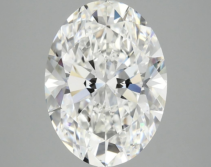 4.03 Carat Oval Shaped Excellent Cut VVS2 IGI Certified Lab Grown Diamond