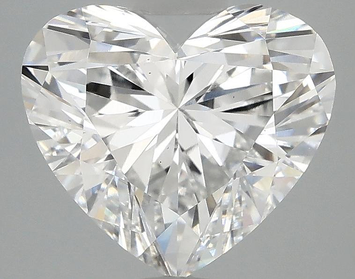 2.96 Carat Heart Shaped Ideal Cut VS1 IGI Certified Lab Grown Diamond