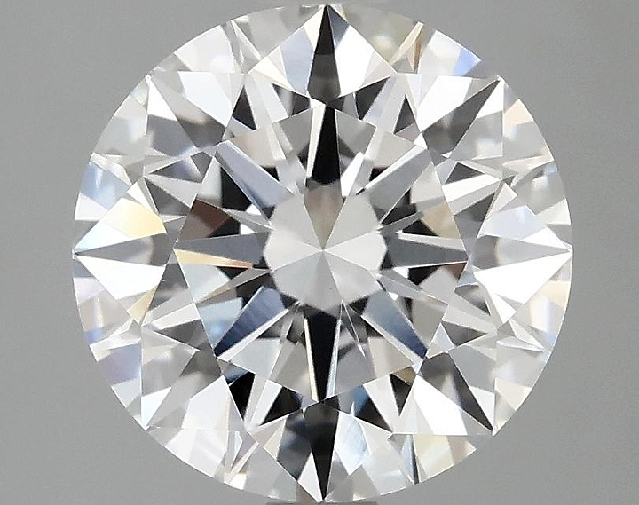 2.99 Carat Round Shaped Ideal Cut VVS2 IGI Certified Lab Grown Diamond