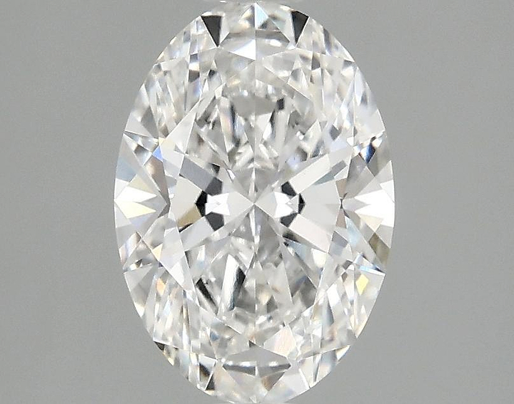 1.54 Carat Oval Shaped Ideal Cut VVS2 IGI Certified Lab Grown Diamond