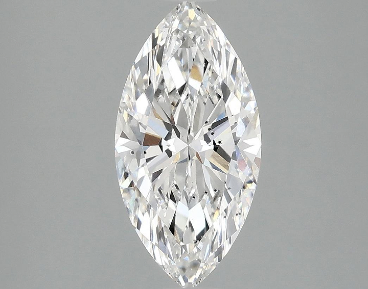 1.58 Carat Marquise Shaped Ideal Cut SI1 IGI Certified Lab Grown Diamond