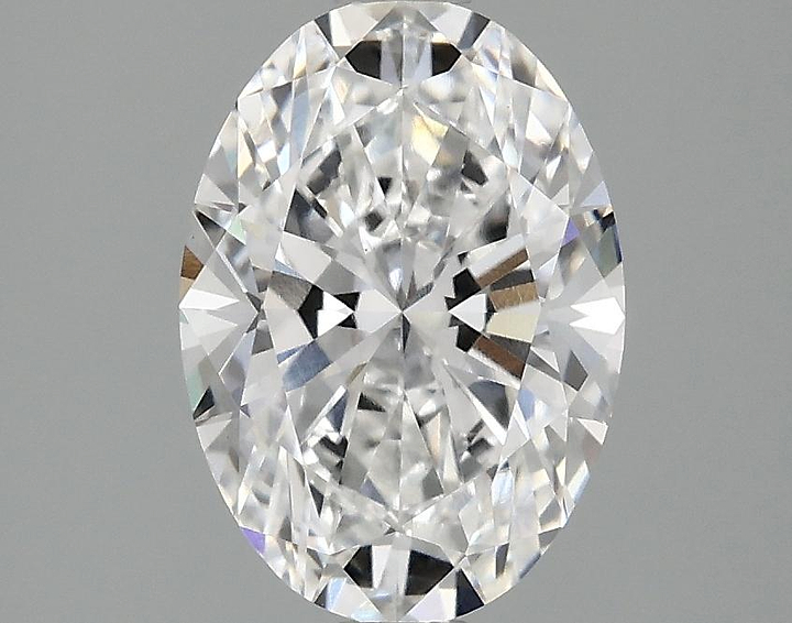 2.05 Carat Oval Shaped Ideal Cut VVS2 IGI Certified Lab Grown Diamond