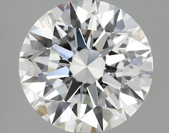 2.53 Carat Round Shaped Ideal Cut VVS2 IGI Certified Lab Grown Diamond